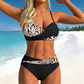👙 50% RABATT – Contouring push-up bikinisett – wrap-design – premium stretchstoff – flatterende midjebånd – 9 farger – for strålende strandselvtillit