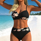 👙 50% RABATT – Contouring push-up bikinisett – wrap-design – premium stretchstoff – flatterende midjebånd – 9 farger – for strålende strandselvtillit