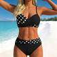 👙 50% RABATT – Contouring push-up bikinisett – wrap-design – premium stretchstoff – flatterende midjebånd – 9 farger – for strålende strandselvtillit