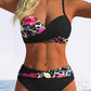 👙 50% RABATT – Contouring push-up bikinisett – wrap-design – premium stretchstoff – flatterende midjebånd – 9 farger – for strålende strandselvtillit