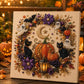 Lag magiske Halloween-dekorasjoner – 50 % rabatt på diamantmalingssett – Søte spøkelser, gresskar og måne – Glitrende 3D-effekt – Perfekt gave 🧙🏼🔮