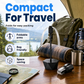 🪰 50% RABATT – Bærbar flueavvisende vifte – kjemikaliefri – USB-oppladbar – for piknik, camping og terrassen