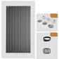 ⏰🔥LIMITED TIME 49% OFF! ⭐No-Drill Magnetic Accordion Door Curtain