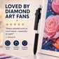 💎 50% RABATT – 3-i-1 diamantmalingspenn med LED-lys – ergonomisk – presis spiss – kompakt – for presisjonsarbeid og kreativitet – reduserer øyetretthet
