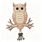 🦉 50% RABATT – Interaktiv ugle nøkkelholder – bevegelige øyne – plassbesparende – eksklusivt trykk – slitesterkt tre – enkel montering – for gang, stue og kontor