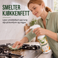 🏠 50% RABATT – Allsidig plantebasert rengjøringsmiddel – fjerner fett – glans på glass – naturlig sitrus – ett spray til alle rom – for et rent og friskt hjem