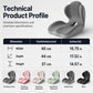 🪑 50% RABATT – Ergonomisk korsryggpute – memory foam – ryggradsjustering – trykkavlastning – hudvennlig melkesilke – universal – for kontor, bil og hjem