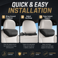🚗 50% RABATT – Ergonomisk nakkestøtte for bil – memory foam– justerbar – passer de fleste biler – for komfortable bilturer – reduserer kjøretretthet