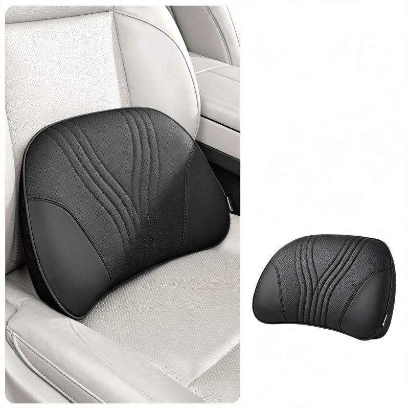 🚗 50% RABATT – Ergonomisk nakkestøtte for bil – memory foam– justerbar – passer de fleste biler – for komfortable bilturer – reduserer kjøretretthet