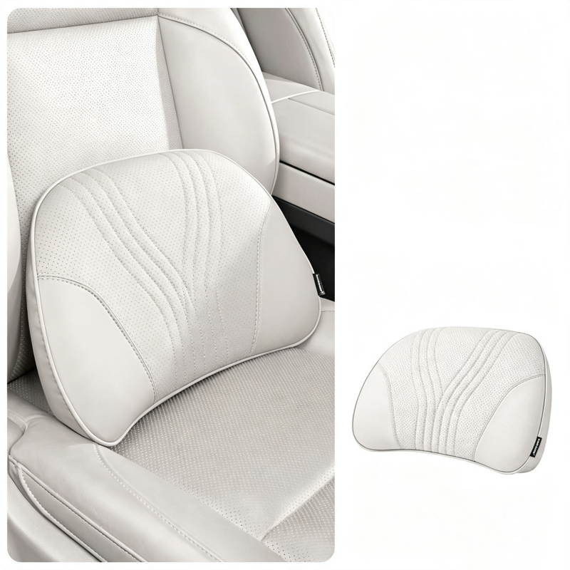 🚗 50% RABATT – Ergonomisk nakkestøtte for bil – memory foam– justerbar – passer de fleste biler – for komfortable bilturer – reduserer kjøretretthet