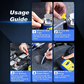 🔧 Få 50% rabatt – pump olje og væsker effektivt – ren kobbermotor – aluminiumspumpe – spiral kabel – kompakt – for bil, båt, landbruk og industri – enkel å bruke og oppbevare
