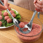🎁 KJØP 1, FÅ 1 GRATIS – Kjøttbollemaker i rustfritt stål – glatt overflate – ergonomisk håndtak – for kjøttboller, fiskekaker og vegetarboller