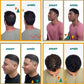 💇‍♂️ 50% RABATT – Hårbyggende fibre – øyeblikkelig volum – naturlig utseende – vanntett – enkel påføring & fjerning – for tynnende hår og skallede flekker