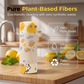 🧼 50% RABATT – Trykte mikrofiberkluter – riv av – ultra absorberende – for flere overflater – gjenbrukbare – søte sitron- og kattemotiver – for effektiv kjøkkenrengjøring