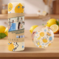 🧼 50% RABATT – Trykte mikrofiberkluter – riv av – ultra absorberende – for flere overflater – gjenbrukbare – søte sitron- og kattemotiver – for effektiv kjøkkenrengjøring