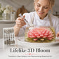 🌸 50% RABATT – 3D gelatin blomsterkunstsett – rustfritt stål – sprøytepåføring – gjenbrukbart – for kreative dessertdekorasjoner – lag imponerende 3D-blomster