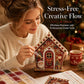 🎁 Kreative julehåndverk | 🎄✨ DIY-sett med perler til 3D-julemalerier, 🎅 Lag din egen lille 3D-juledekorasjon!
