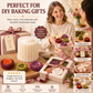 🔥🔥Kjøp 5 Få 15 Gratis-20 stk💥Kun 19.9kr stk🥳🎂 Månekakeform i matvaregodkjent ABS – dobbeltsidig kreativ design – eksklusive mønstre – avtakbar – enkel baking