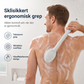 🧽 50% RABATT – Ergonomisk buet ryggskrubb – dyp eksfoliering – sklisikkert grep – for dusj, reise og trening – holdbar og hygienisk