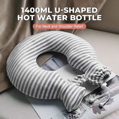 🔥 50% RABATT – 360° Nakkevarmer – dyp avslapning – langvarig jevn varme – U-formet design