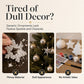 🎄✨ NÅ: 50 % RABATT I EN BEGRENSET PERIODE – DIY-julepynt med perler – 5D-diamantmalingssett – Glitrende perler – Akryl – Til juletre-, vindus- og festdekorasjon 🎅🌟🛡️