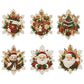 🎄✨ NÅ: 50 % RABATT I EN BEGRENSET PERIODE – DIY-julepynt med perler – 5D-diamantmalingssett – Glitrende perler – Akryl – Til juletre-, vindus- og festdekorasjon 🎅🌟🛡️