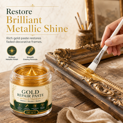 🔥 50% Rabatt – Kun i Begrenset Tid｜🏺 Gullrestaureringssett – strålende metallisk finish – vannavvisende belegg