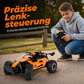 🏎️ 50% RABATT – Rask off-road RC-bil – 4WD – overdimensjonerte dekk – responsiv styring – støtdempende fjæring – LED-lys for nattkjøring