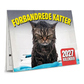 ⏳50 % RABATT ⏰2027 😾 Morsomme sure katter kalender – 12 måneder med daglig latter – perfekt til hjem og kontor