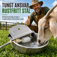 🚰🐄 NÅ: 50 % RABATT I EN BEGRENSET PERIODE – Automatisk drikkekar til dyr – Alltid friskt vann – Flyteventil – Ingen strøm nødvendig – Rustfritt stål – Enkel installasjon 🐴🛡️✨