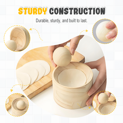 🔥New Arrival: 50% Rabatt｜Rask Deigpress for Dumplings｜Perfekte Skall på Sekunder