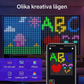 💡 50% RABATT – Smart LED-projektor – egendefinerte mønstre & bilder – musikksynkronisert lysshow – app & fjernkontroll – vanntett – USB-drevet