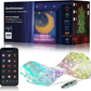 💡 50% RABATT – Smart LED-projektor – egendefinerte mønstre & bilder – musikksynkronisert lysshow – app & fjernkontroll – vanntett – USB-drevet