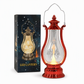 🕯️✨ NÅ: 50 % RABATT i en begrenset periode – Retro vintage-lykt med flakkende LED-lys – Trygg og bærbar stearinlyseffekt – Ingen voks, varme eller røyk – Robust og elegant – Til hjem og fest 🏡🛡️