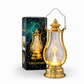🕯️✨ NÅ: 50 % RABATT i en begrenset periode – Retro vintage-lykt med flakkende LED-lys – Trygg og bærbar stearinlyseffekt – Ingen voks, varme eller røyk – Robust og elegant – Til hjem og fest 🏡🛡️