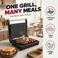 🔥 50% RABATT – Panini-grill med 180° åpning – sprø steking og jevn grilling – rask oppvarming – for smørbrød, biff og grønnsaker🥪