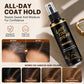 💇‍♀️ 50% RABATT – Hårfargespray for grå hårrøtter – dekker hvite hår umiddelbart – presisjonsdyse – rasktørkende – 4 brune nyanser