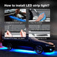 🚗✨ NÅ: 50 % RABATT i en begrenset periode – App-styrt bilbelysning – LED-striper med «Dream Color»-effekt – 15 fargemoduser – IP68-vanntett – Universell 12 V – For biler, SUV-er, båter og hjem 🎨🛡️