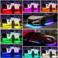 🚗✨ NÅ: 50 % RABATT i en begrenset periode – App-styrt bilbelysning – LED-striper med «Dream Color»-effekt – 15 fargemoduser – IP68-vanntett – Universell 12 V – For biler, SUV-er, båter og hjem 🎨🛡️