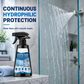 💧 50% RABATT – Vannavvisende glasspray – rasktørkende – blokkerer vannmerker og kalk – hydrofil beskyttelse – for bad, speil og vinduer
