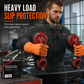 🧤 Heavy Duty Nitrile Gloves with Diamond Grip Texture – Thickened Disposable Gloves for Auto Repair, Grease & Oil Handling, Puncture Resistant ✨