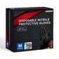 🧤 Heavy Duty Nitrile Gloves with Diamond Grip Texture – Thickened Disposable Gloves for Auto Repair, Grease & Oil Handling, Puncture Resistant ✨