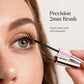 👁️ Dobbeltsidig vannfast maskara – 2 mm presisjonsbørste, bioniske fibre, 24t hold. Volum uten klumper! ✨💧