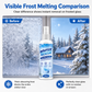 🔥 NÅ: 50 % RABATT I EN BEGRENSET PERIODE – Spray for fjerning av is og snø utendørs – Smelter rim og is ved kontakt – Trygg for kjæledyr – Skånsom mot betong 🧊❄️✨