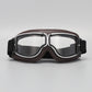 🕶️ Retro beskyttelsesbriller med vind- og snøbeskyttelse – polstrede rammer – ripemotstandsdyktige linser