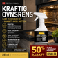 🍳 50% RABATT – Kraftig ovnrens spray – fjerner innbakt fett & matrester – hurtigvirkende – enkel avtørking – luktnøytralisering – for en plettfri ovn