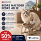 🐕🛡️ NÅ: 50 % RABATT I EN BEGRENSET PERIODE – Forhøyet, skråstilt hundematskål – 15° vinkel – SUS304 rustfritt stål – Reduserer fordøyelsesproblemer – For eldre hunder og leddproblemer 🍽️🐾✨